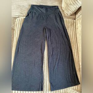 Toad & Co Chaka Wide-Leg Black Pants boho